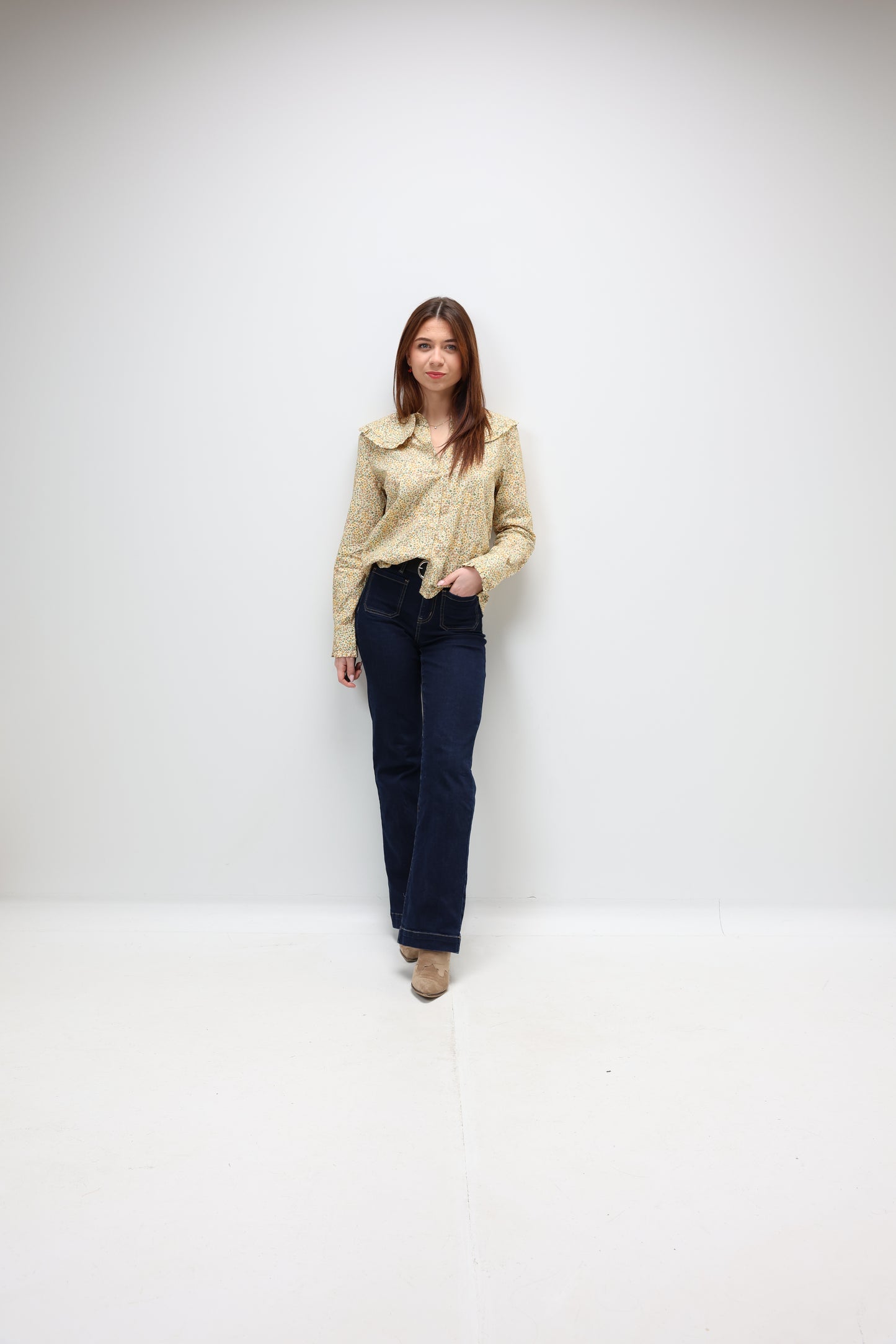 Blouse imprimée fleurie - Lina