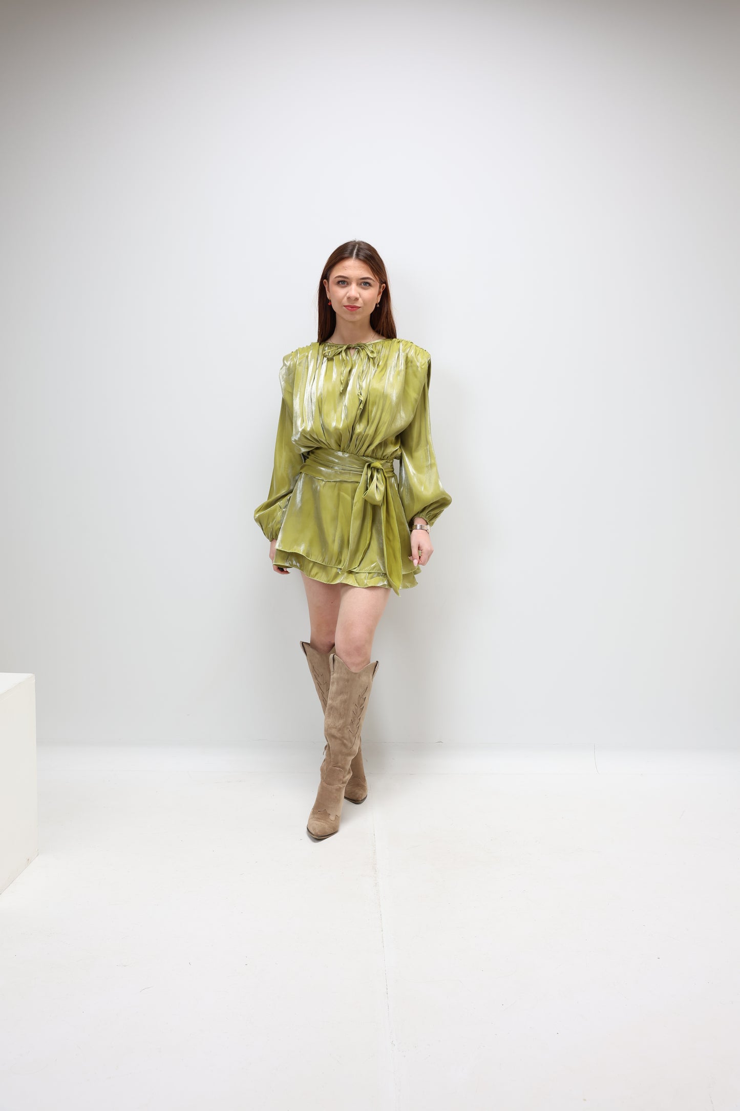 Robe satinée - Emy