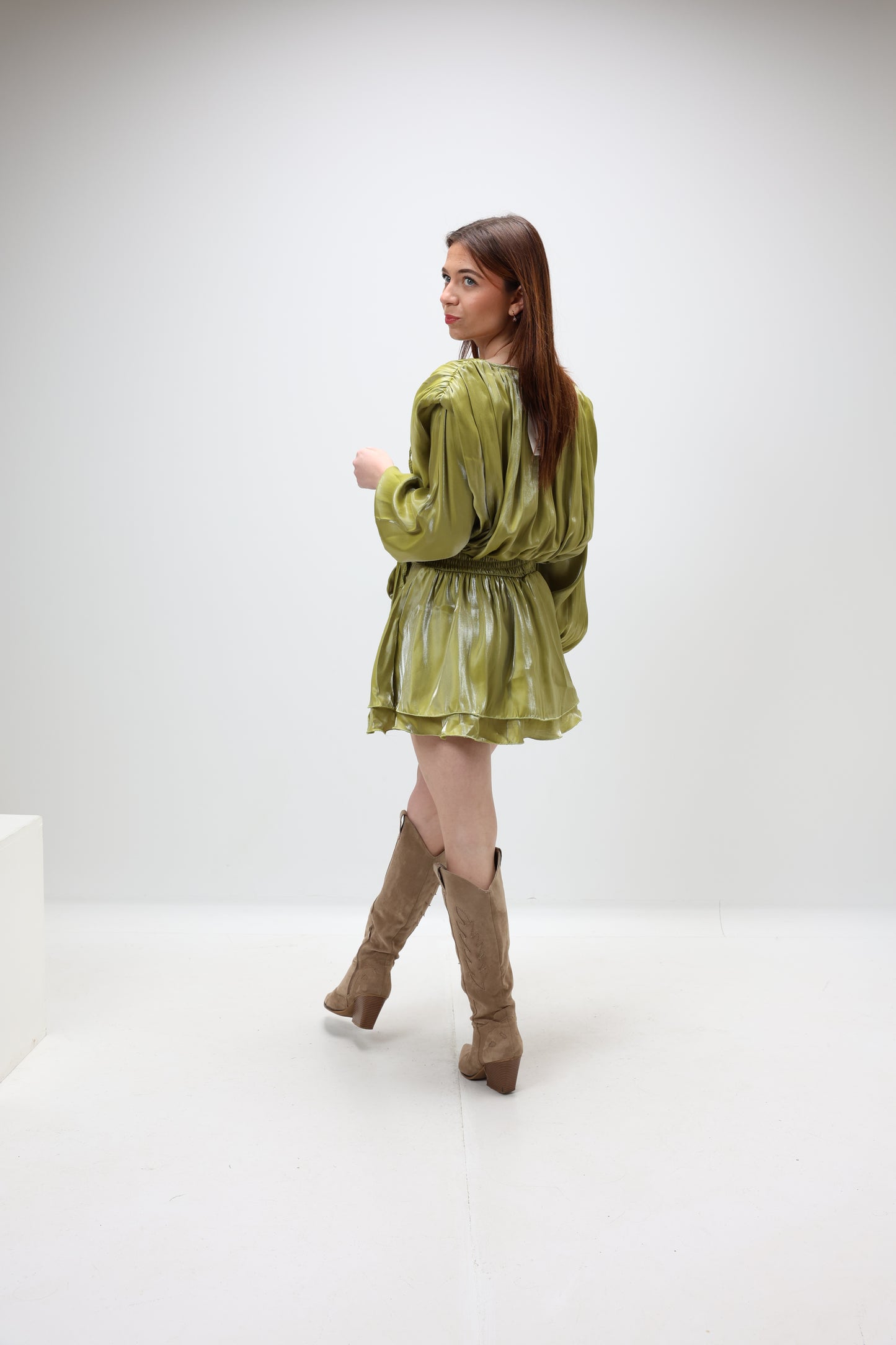 Robe satinée - Emy