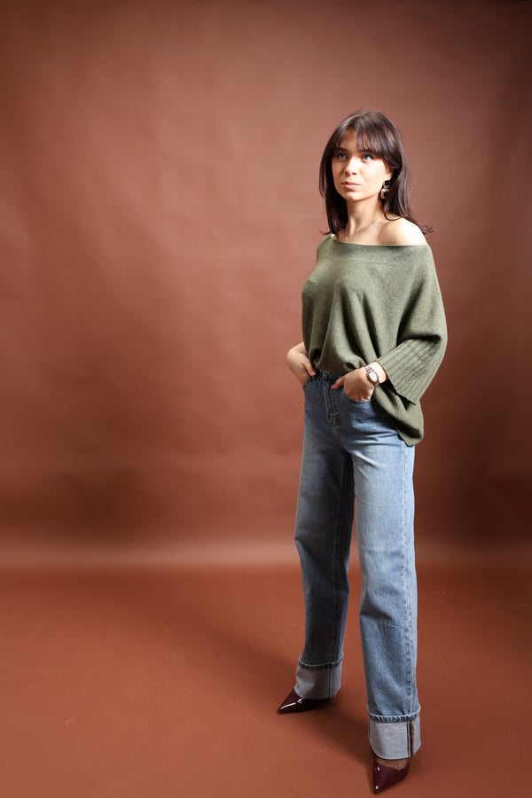 Pull kaki - Delphine