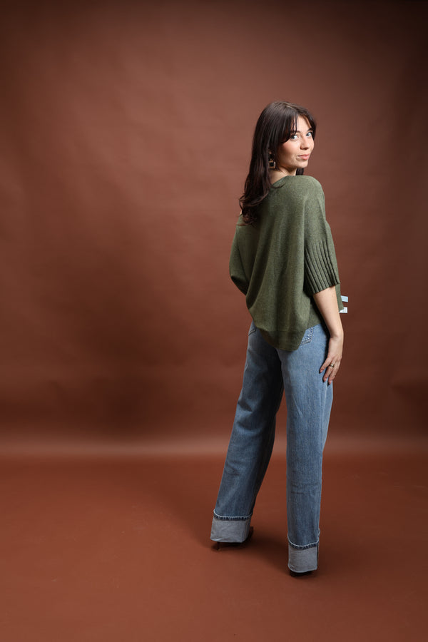 Pull kaki - Delphine