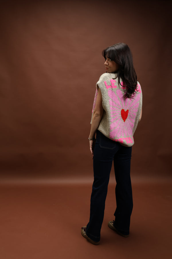 Gilet sans manche Beige - Le Soleil