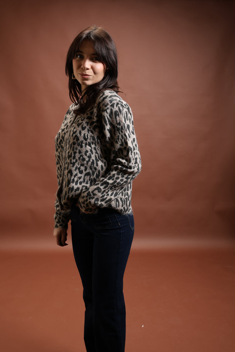 Gilet Léopard - Lena