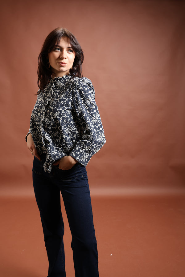 Chemisier broderie - Lise