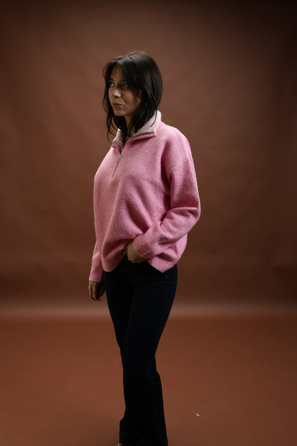 Pull double col zippé - Phiphi