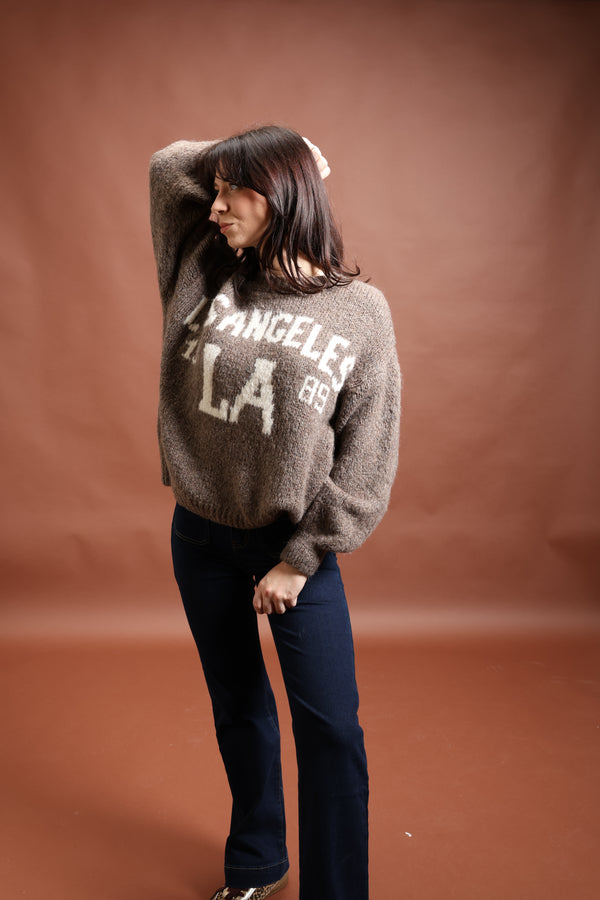 Pull LA Taupe - Emma