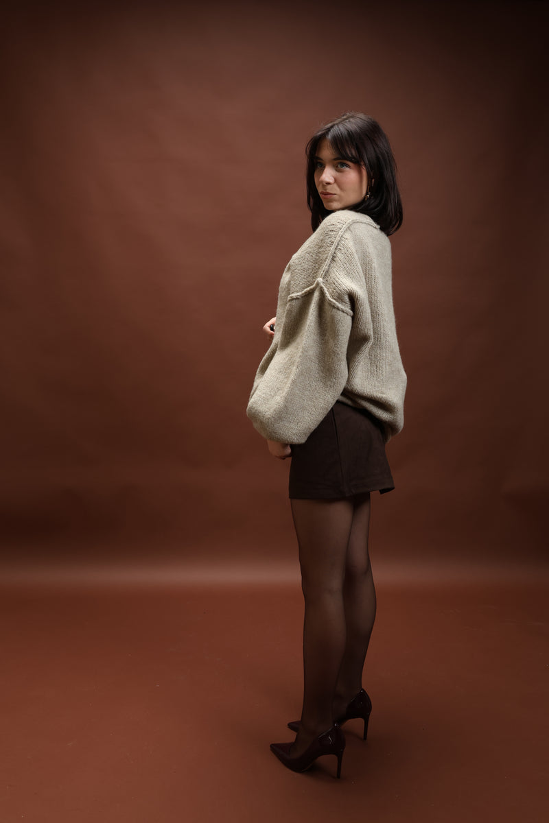 Gilet beige - Célia