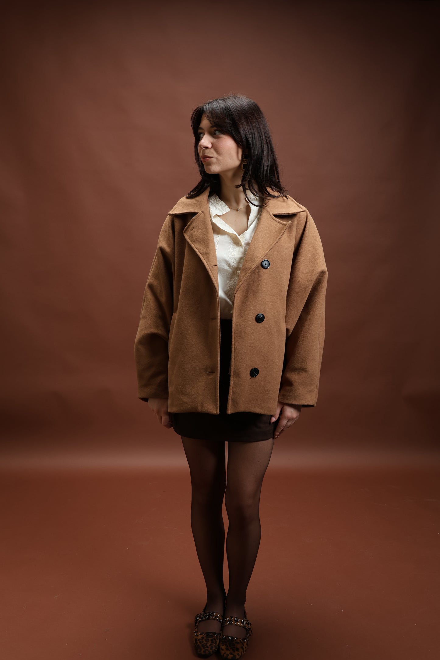 Veste camel - Eva