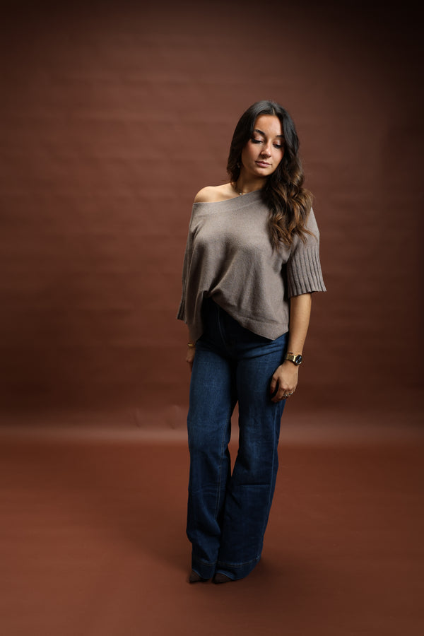 Pull Taupe - Delphine