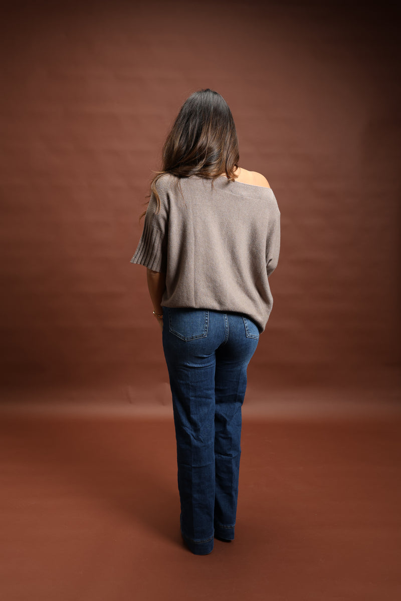 Pull Taupe - Delphine