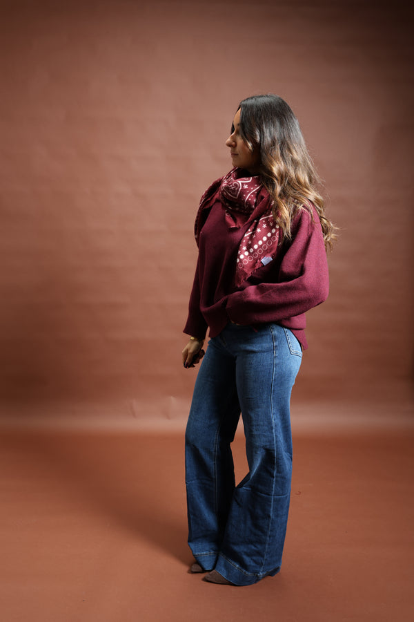 Foulard Bordeaux - Cam