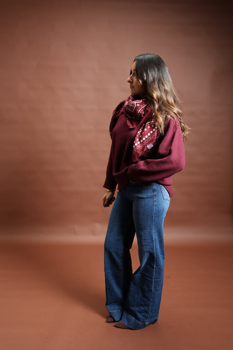 Foulard Bordeaux - Cam