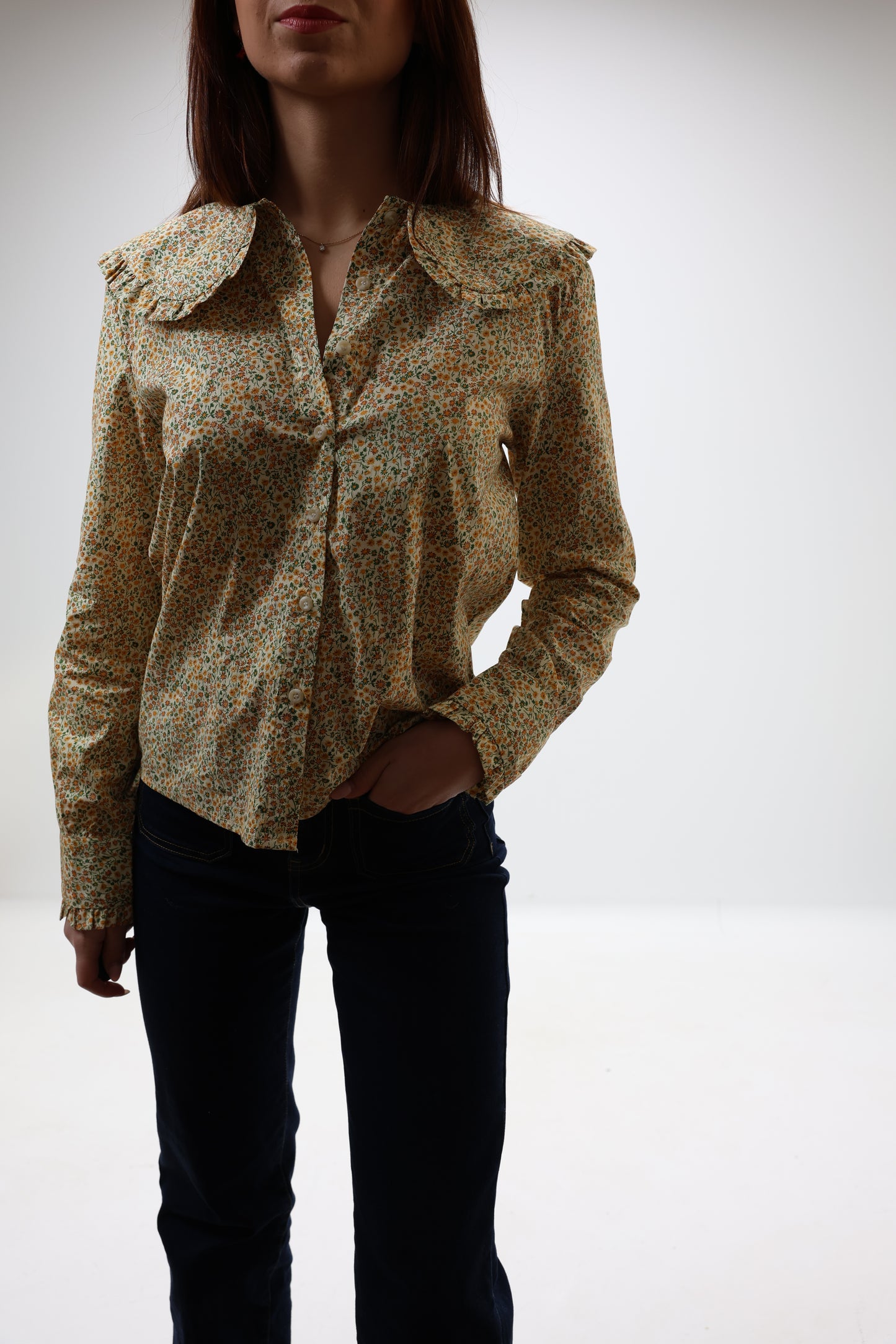 Blouse imprimée fleurie - Lina