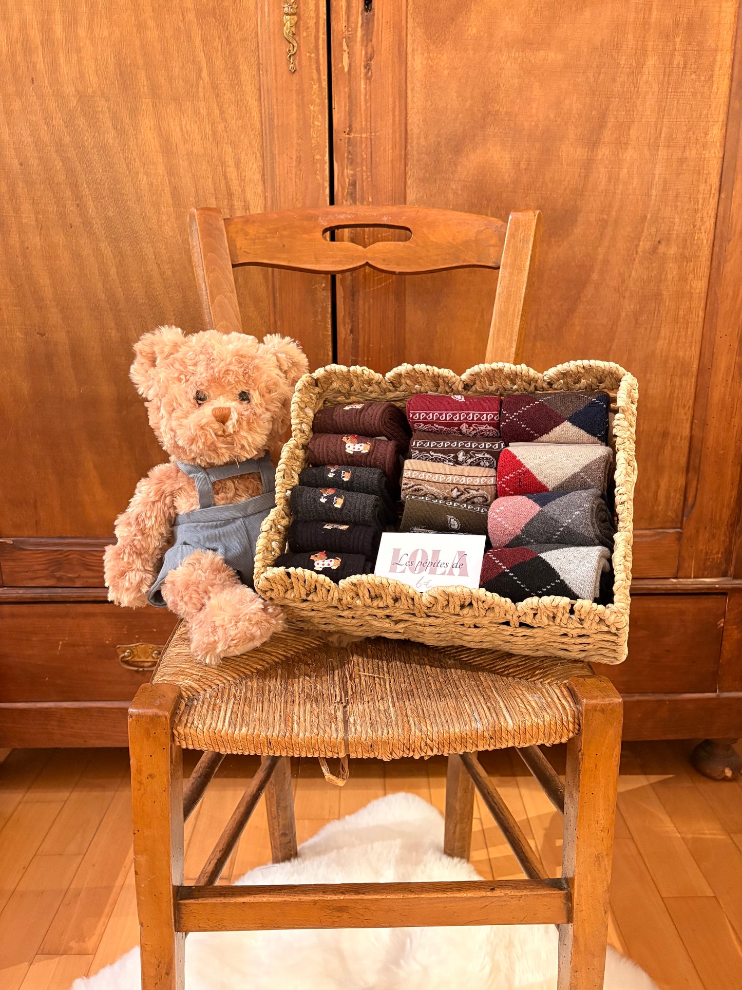 Chaussette imprimé bandana